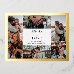 Sweet Heart FOLIE Collage Sparen het Briefkaart va