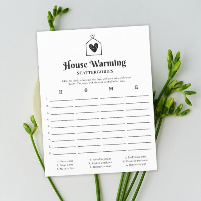 Sweet Heart House Warming Party Game (Sweet Heart House Warming Party Game)