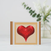 Sweet Heart - Liefde hangt in de lucht Briefkaart (Staand voorkant)