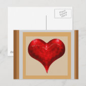 Sweet Heart - Liefde hangt in de lucht Briefkaart (Voorkant / Achterkant)