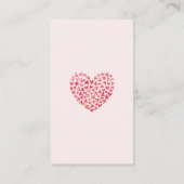 Sweet Heart Luier Raffle Informatiekaartje (Achterkant)