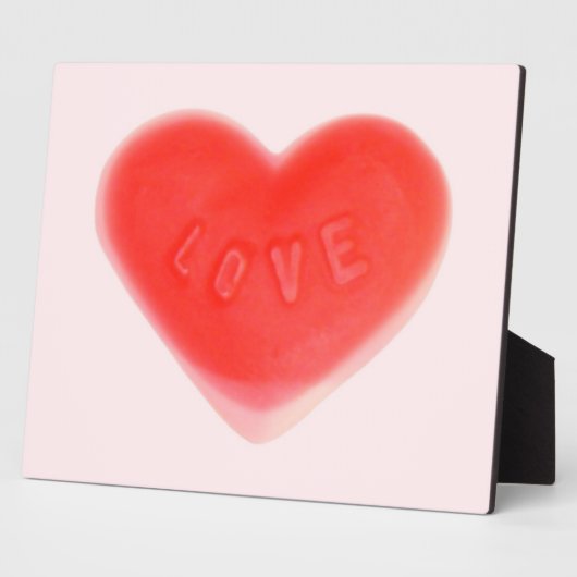 Sweet Heart Pink fotoplaque Fotoplaat (Zijkant)