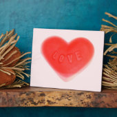 Sweet Heart Pink fotoplaque Fotoplaat (Zijkant)