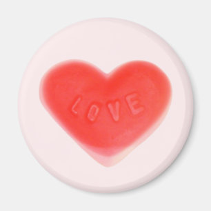 Sweet Heart Pink fridge magnet