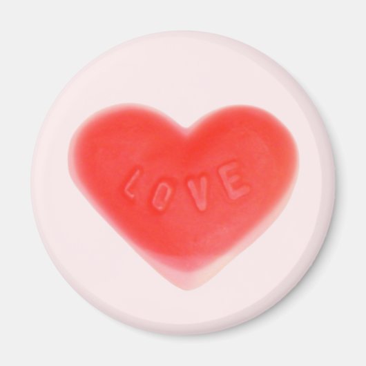 Sweet Heart Pink fridge magnet (Voorkant)