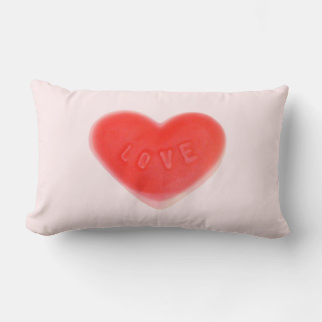 Sweet Heart Pink gooit kussen (Voorkant)