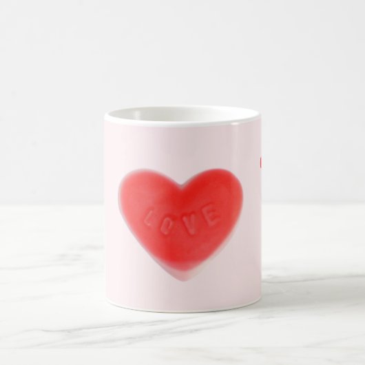 Sweet Heart Pink 'I love U' mok (Center)
