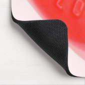 Sweet Heart Pink mousepad Muismat (Hoek)