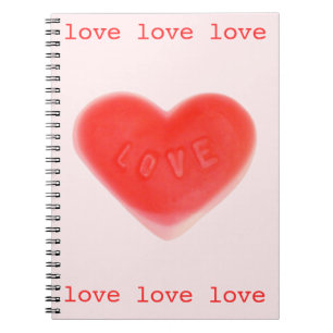 Sweet Heart Pink notitieboek