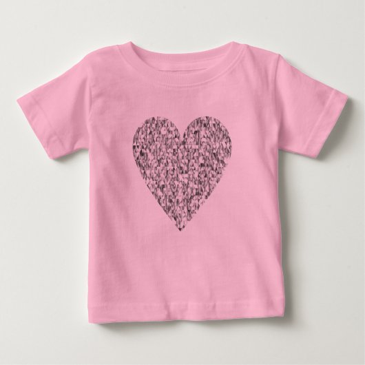 Sweet Heart Pink Shirt (Voorkant)