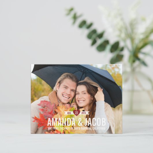 Sweet Heart Red de datum Kaart (Staand voorkant)