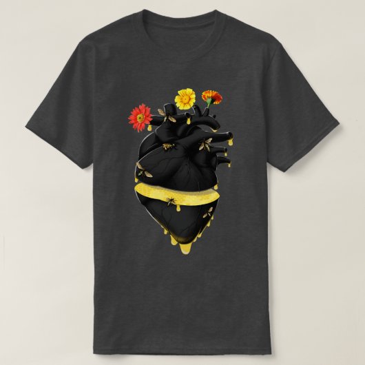 Sweet Heart Save the Bees van Tobe Fonseca T-shirt (Design voorkant)