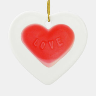 Sweet Heart-sierhart Keramisch Ornament
