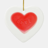 Sweet Heart-sierhart Keramisch Ornament (Achterkant)