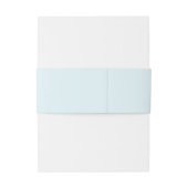 Sweet Heart Teddy Bear Blue Baby Shower  Uitnodigingen Wikkel (Achterkant Voorbeeld)