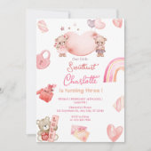 Sweet Heart Valentijn Verjaardagsfeest Kaart (Voorkant)