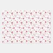 Sweet Heart Valentijnse  Inpakpapier Vel (Voorkant 3)