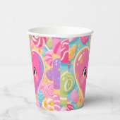 Sweet Heart Vibes - Schattigee papieren beker (Rechts)