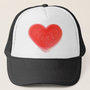Sweet Heart-vrachtwagenhoed zwart Trucker Pet