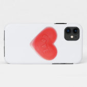 Sweet Heart White iPhone hoesje (Achterkant (horizontaal))