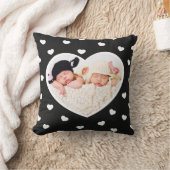 Sweet Hearts Aangepaste fotoserie / houtskool Kussen (Deken)