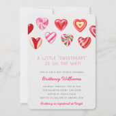 Sweet Hearts-Baby shower Kaart (Voorkant)