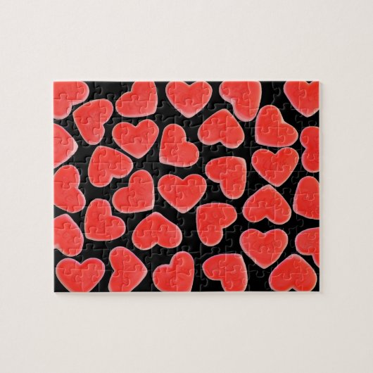 Sweet Hearts Black puzzel (Horizontaal)