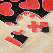 Sweet Hearts Black puzzel (Zijkant)