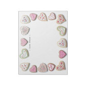 Sweet Hearts Cookies Love Notes Notitieblok (Linkerzijde)