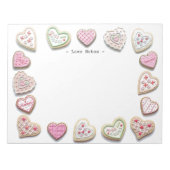 Sweet Hearts Cookies Love Notes Notitieblok (Voorkant)