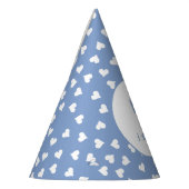 Sweet Hearts elke leeftijd blauw verjaardagsfeestj Feesthoedjes (Links)