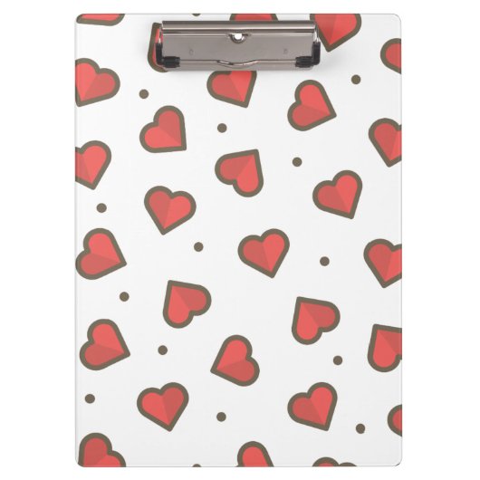 Sweet Hearts personaliseren Klembord (Voorkant)