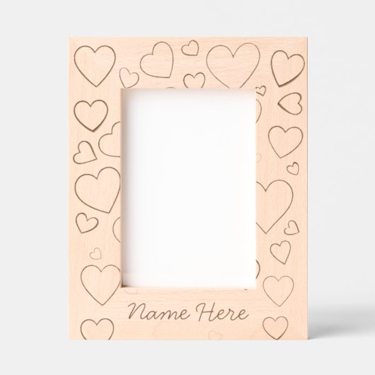 Sweet Hearts Personalized Engraved Frame Gegraveerde Lijstjes (Voorkant)