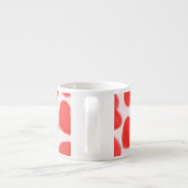 Sweet Hearts Pink espresso mok (Achterkant)