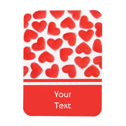 Sweet Hearts premium "text" magnet Magneet (Verticaal)