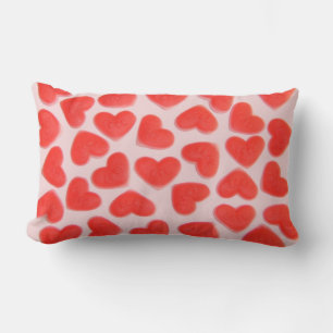 Sweet Hearts Roze aan één zijde met kussens