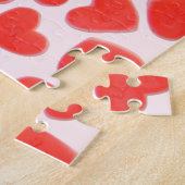 Sweet Hearts Roze puzzel (Zijkant)