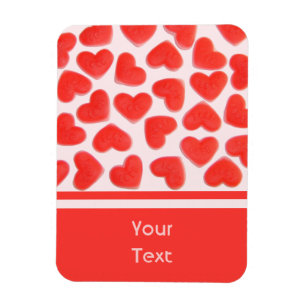 Sweet Hearts roze 'text' premium magnet Magneet