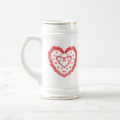 SWEET HEARTS Stein Bierpul (Links)