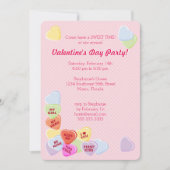 Sweet Hearts Valentijns Snoep Kaart (Voorkant)