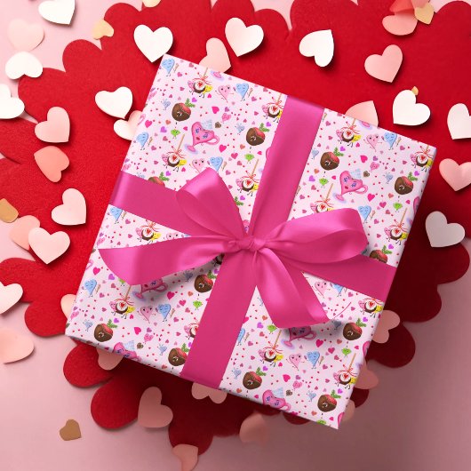 Sweet Hearts vieren overal Cadeaupapier