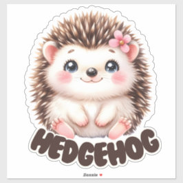 Sweet Hedgehog - Kwekerij Sticker