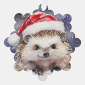 Sweet Hedgehog Paper Ornament Kaart (Voorkant)