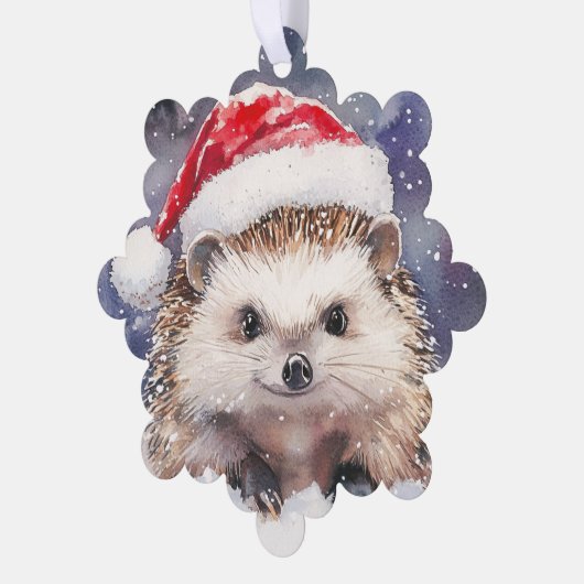 Sweet Hedgehog Paper Ornament Kaart (Links)