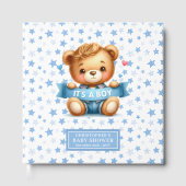Sweet Het is een jongen teddybeer gastenboek klein (Voorkant)