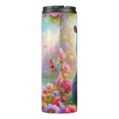 Sweet Hippo: Butterfly Garden Bliss Thermosbeker (Achterkant)