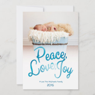 Sweet, Holiday-fotokaart en geboorteaankondiging Feestdagenkaart