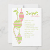 Sweet Holiday Set Kaart (Achterkant)