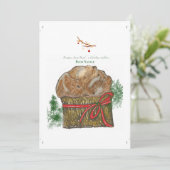 Sweet Holiday Traditions Briefkaart (Staand voorkant)