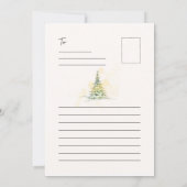Sweet Holiday Traditions Briefkaart (Achterkant)
